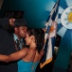 Casal da Acadêmicos do Tucuruvi ensaia para levar dança africana à Avenida em 2012 - Marcelo Pereira/UOL