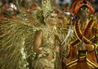Salgueiro desfila no segundo dia de Carnaval no Rio