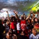 Mocidade Alegre faz festa na quadra da escola (Foto: )