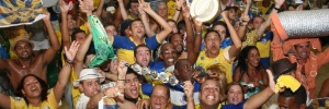 Unidos da Tijuca é a campeã do Carnaval do Rio de Janeiro 2012 (Foto: Zulmair Rocha/UOL)